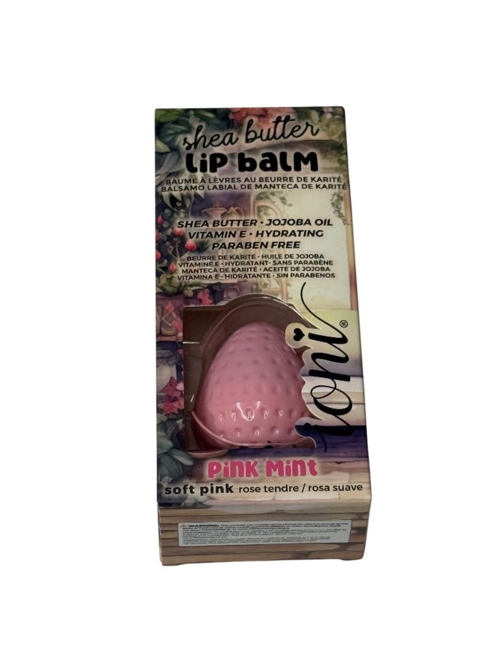 Ioni Day Dreamin Shea Butter Lip Balm Pink Mint Hydrating New